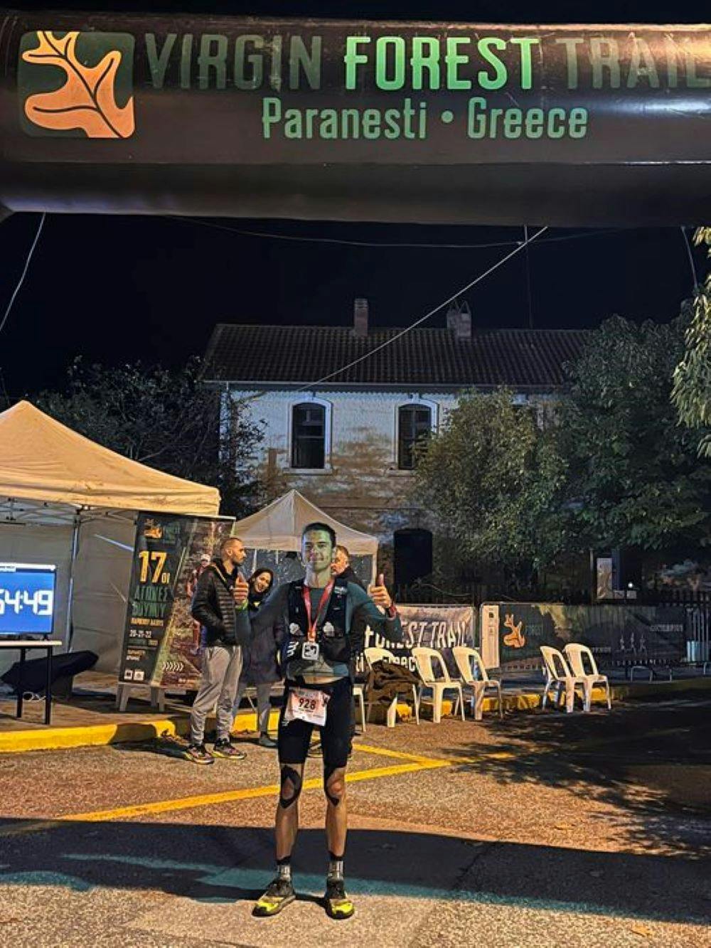 Νικητής με ρεκόρ διαδρομής ο Βαγγέλης Νούλας το Virgin Forest Ultra Trail runbeat.gr 